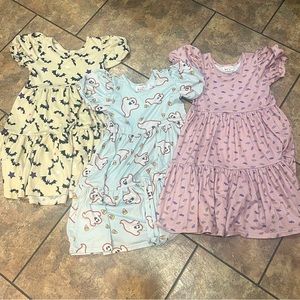 Three Halloween Tier DotDotSmile dresses